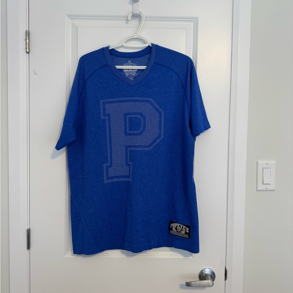 Popeye's Gear Blue T-Shirt